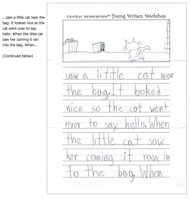 Katie's story page 1