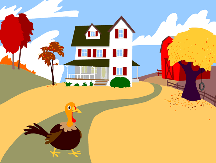 Turkey on farm
