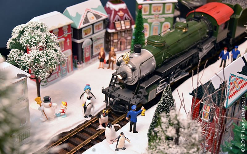 Engine and penguins