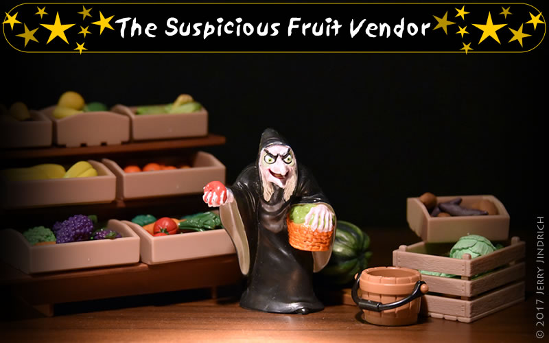 Suspicious Fruit Vendor