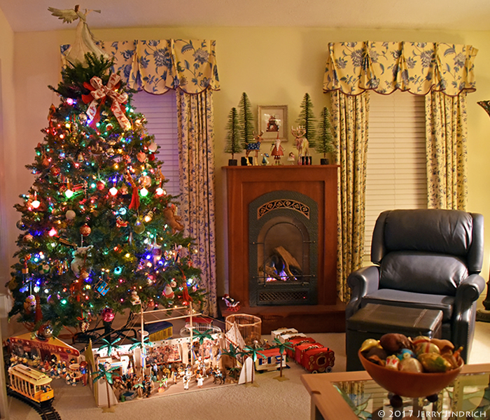Circus Under Christmas Tree