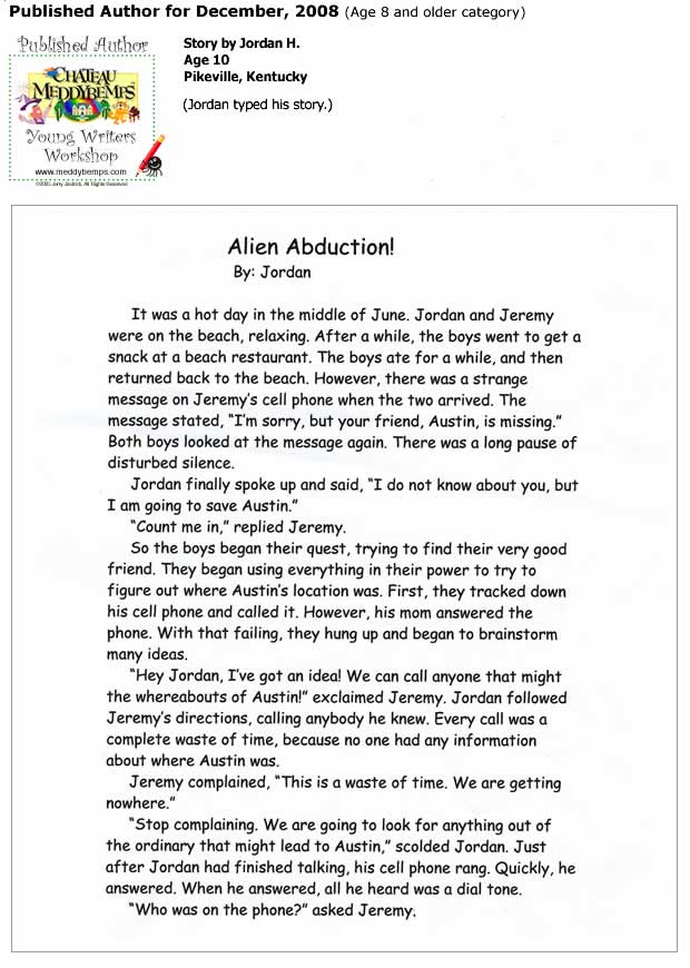 Joprdan's story page 1