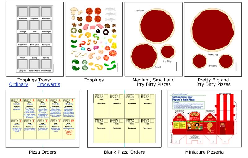 free clipart pizza toppings - photo #47